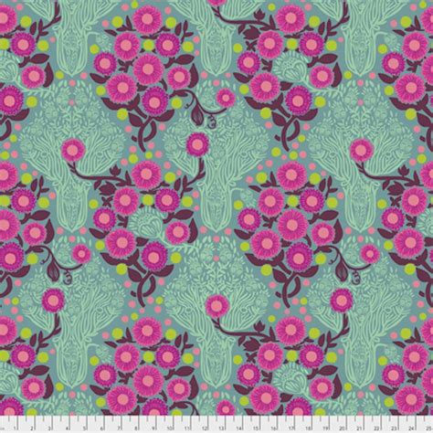 Anna Maria Horner Passion Flower Pwah128 Imposter Patina Cotton Fabric