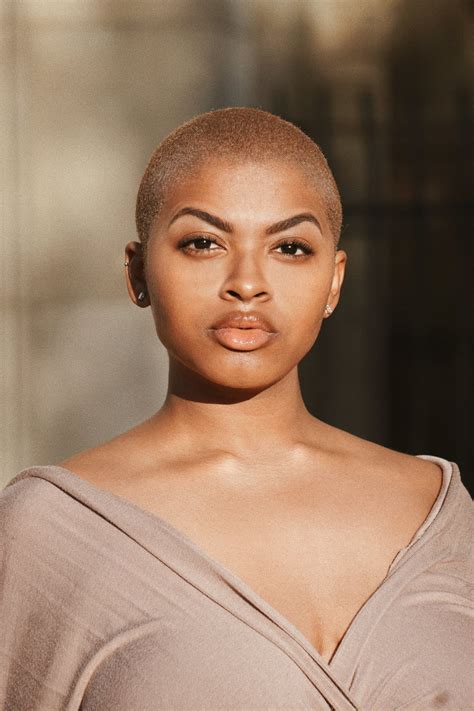 Relaxed hair allows black women to style a number of cute looks. Black Women Share How They Own Their Buzz Cuts - xoNecole