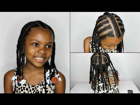 The twisted braids in a bun takes you back to your african roots. Protective Styles for Natural Hair Kids ...