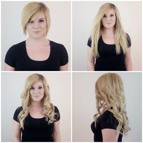 The best extensions for almost everybody are clip in extensions especially newbies, since you can install them yourself safely and securely, they are the most affordable hair extensions. Gorgeous before and after hair transformation achieved ...