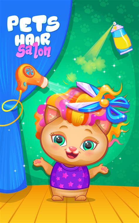 Pets Hair Salon Makeover Game For Kids Uk Apps And Games