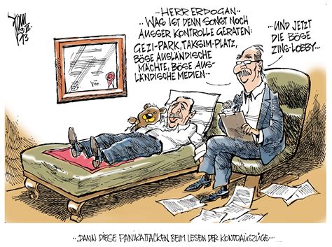 Erdoğan'ı bir kadınla tasvir eden karikatür erdoğan özelde çok komik yazısıyla yayımlandı. Aktuelle Karikaturen: Proteste gegen Erdogan