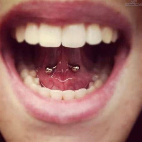 Tongue Frenulum Or Web Piercing Guide And Pain