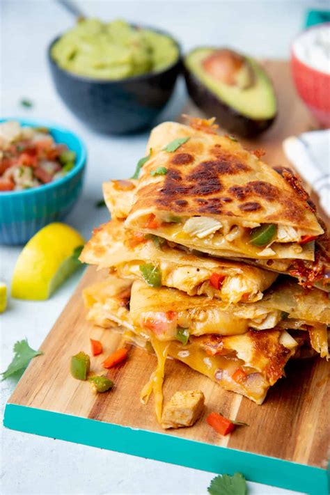How To Make Easy Chicken Quesadillas Wholefully
