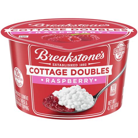 Breakstones Cottage Doubles Raspberry Cottage Cheese 47 Oz Cup