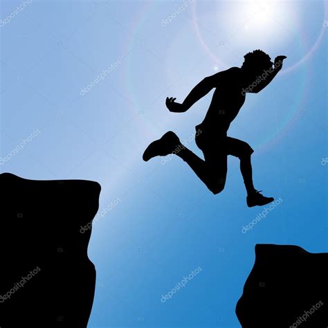 Man Who Jumps Stock Vector Image By ©majivecka 62379193