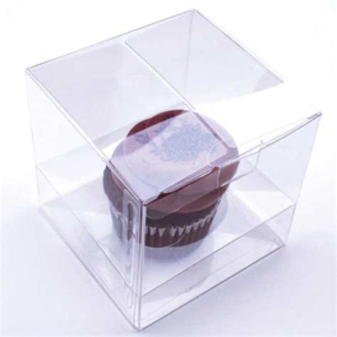 Clear Single Cupcake Box Bulk 25 Pieces Best Seller 253 Cbs56