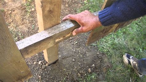 How To Install Repair A Broken Wood Fence Youtube