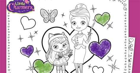 Nickelodeon sunny day coloring pages. Little Charmers Mother's Day Coloring Pack | Nickelodeon ...