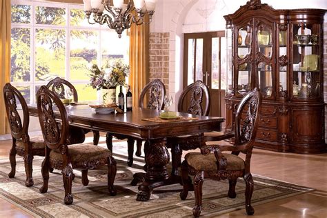 Tuscany I Dining Room Set Furniture Of America Furniture Cart