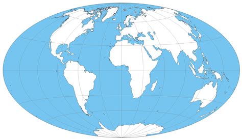 World Map Outline Vector Clipart Best