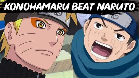 That Time Konohamaru Beat Naruto To Become A Chunin Youtube