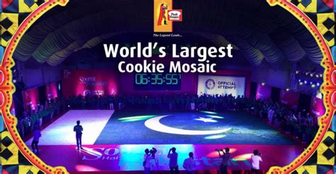 pakistan makes world s largest cookie mosaic the asian age online bangladesh