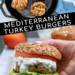 Mediterranean Turkey Burgers With Feta The Schmidty Wife