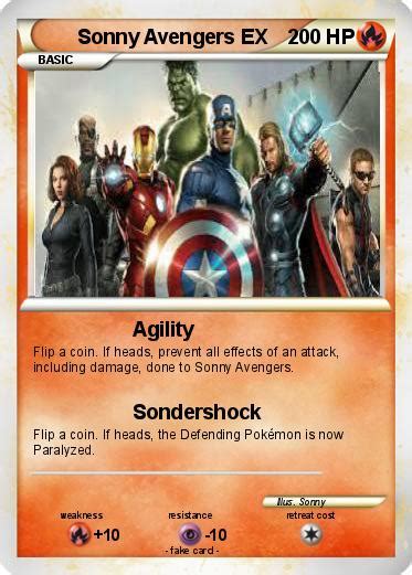 Take the essential super hero gaming experience to another level! Pokémon Sonny Avengers EX - Agility - My Pokemon Card