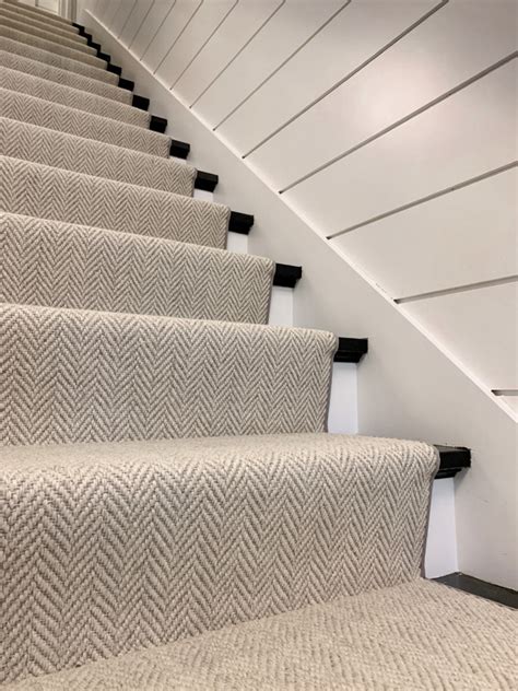 Customer Stair Runner Staircase Boston By The Carpet Workroom Houzz