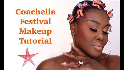 Coachella Festival Makeup Tutorial Fumi Desalu Vold Youtube