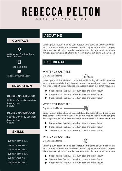 Modern Resumes Whats Your Opinion Calgary