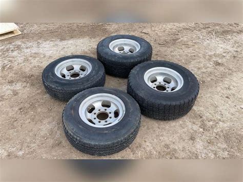Chevy Truck 8 Lug Mag Wheels 165 Diameter Smith Sales Co Auctioneers