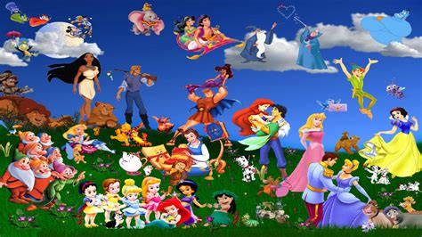 Disney Character Wallpaper Desktop Wallpapersafari