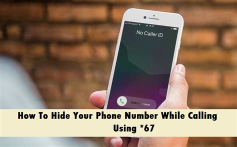 How To Hide Your Phone Number While Calling Using 67 Step By Step