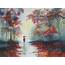 Autumn Rainy Day Oil Painting By Gordon Bruce  Artfinder