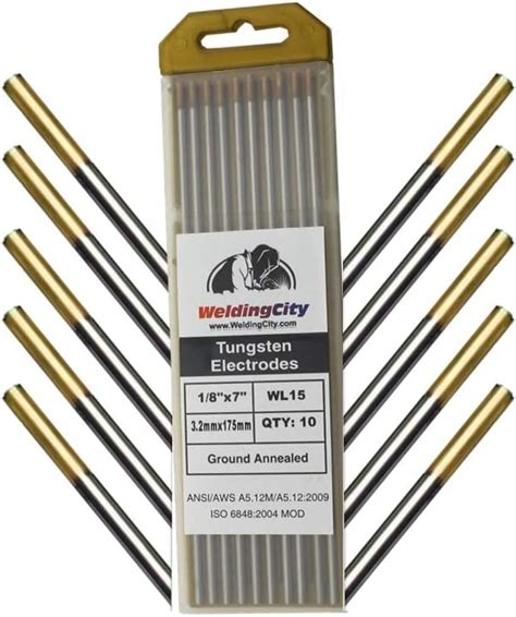 WeldingCity Pcs Premium TIG Welding Tungsten Electrode Rod