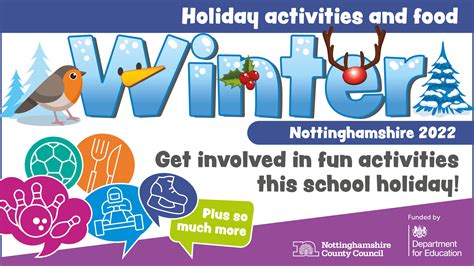 Holiday Activities And Food Nottinghamshire County Council