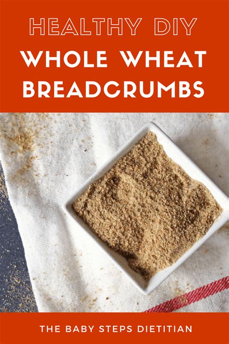 Whole Wheat Breadcrumbs Diy Whole Wheat Bread Crumbs Bread Crumbs