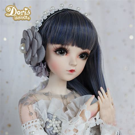 Bjd Doll 1 3 Ball Jointed Girl Dolls Face Wig Clothes Makeup Toy T Full Set Ebay