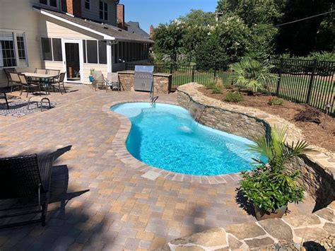 Pool contractors, pool cleaning, pool heaters Sundial in Sully Blue | Fiberglass swimming pools, Pool ...