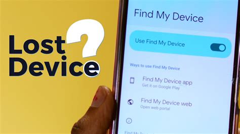 How To Find Your Lost Android Device Youtube