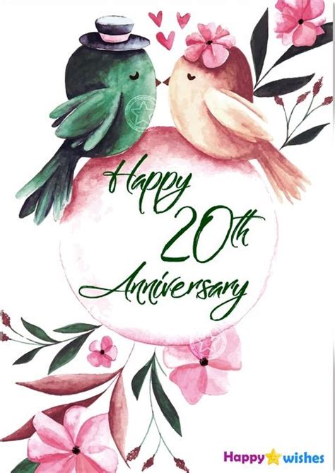Searching for the right 20th wedding anniversary gift for your husband or wife? Happy 20th Anniversary Wishes - Quotes & Messages | Happy ...