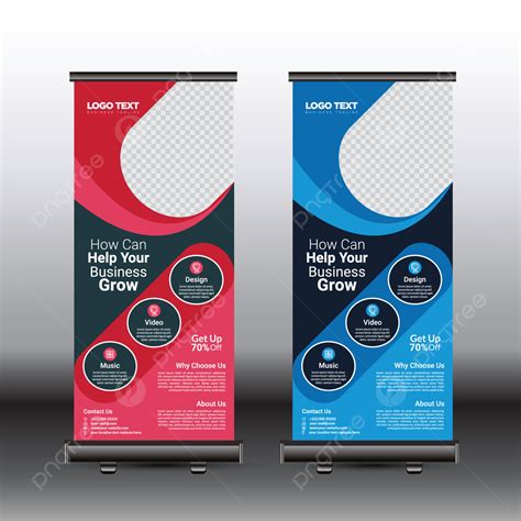 Creative Roll Up Banner Template Download On Pngtree