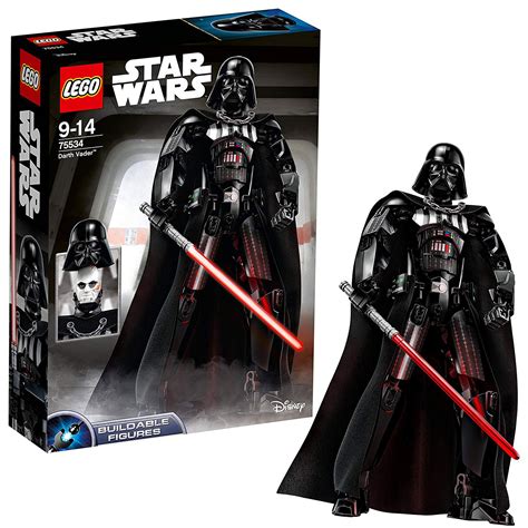 According to this star wars fan's math, it can be estimated that darth vader is at least 68.85% man, with the loss of his limbs alone. Muñeco de Darth Vader Star Wars LEGO | Juguetes de Colección