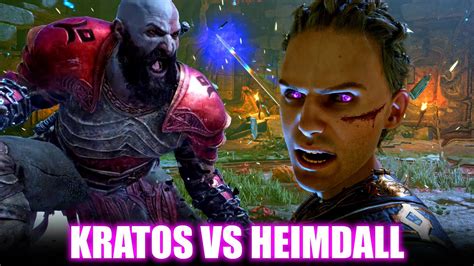 Kratos Vs Heimdall Boss Fight Guide Phase 1 Spear Phase 2 Fists No