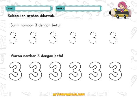Pdf printables latihan matematik menulis nombor 1 hingga 10 tadika pdf adalah dalam english. Lembaran Kerja Nombor 1 Hingga 10 Format PDF Taska ...