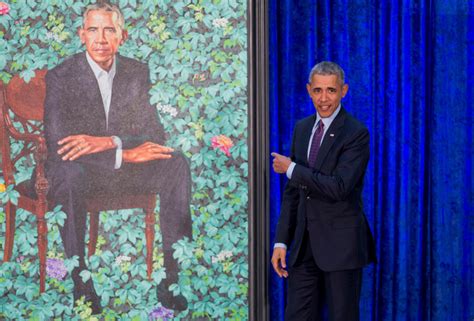 Barack And Michelle Obamas Official Portraits Unveiled Cbs Miami