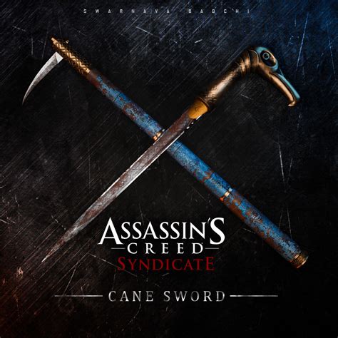 Artstation Assassins Creed Syndicate Cane Sword