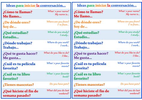 We hope you liked it and already have your next book! Spanish Conversation Cards (Free PDF) | Spanish conversation