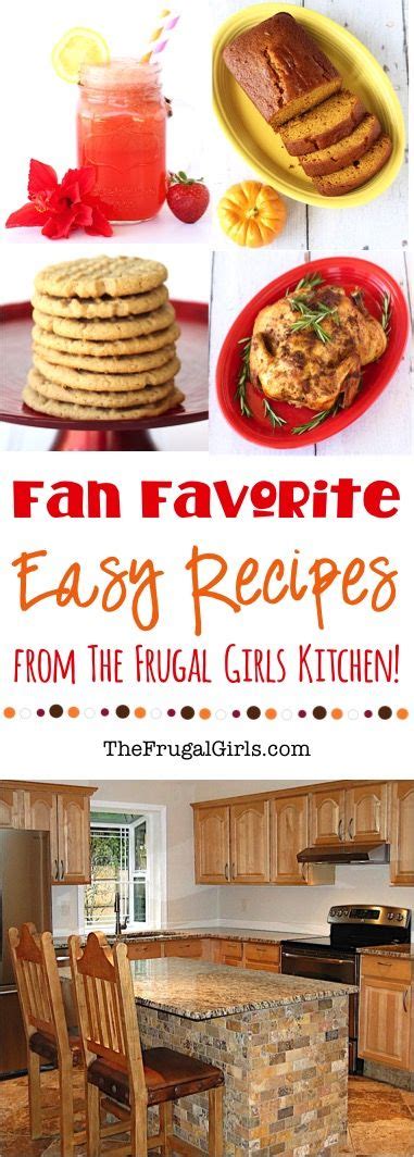 Quick And Easy Recipes From My Kitchen The Frugal Girls Recipes