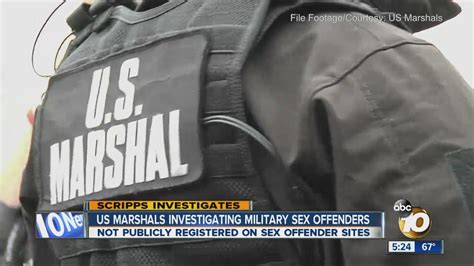 Us Marshals ‘actively Investigating Unregistered Sex Offenders In Military Youtube