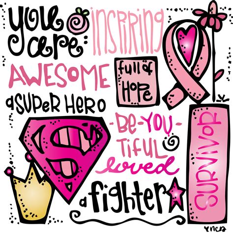 Cancer Month Clipart Illustrating Awareness And Support