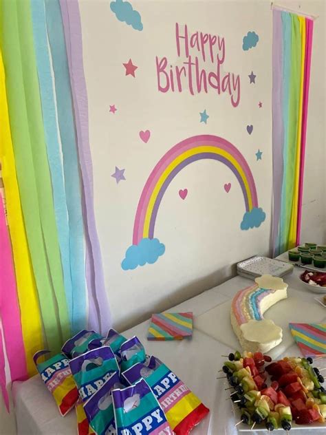 Rainbow Party Pretty Rainbow Themed Party Ideas Darling Celebrations Hot Sex Picture