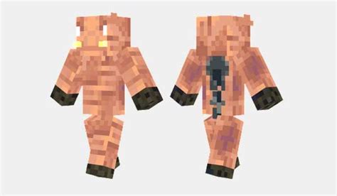 Hoglin Skin Para Minecraft Minecrafteo