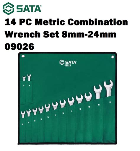 Local Sata 14pc Metric Combination Wrench Set 09026 Seremban Negeri