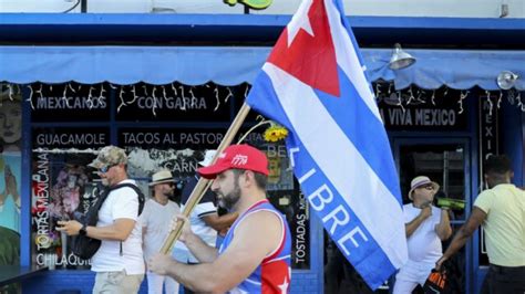 cuban dictatorship social media account posts address and photos of american pro democracy
