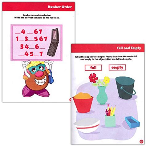 Playskool Kindergarten Workbooks Set 4 Learning Workbooks For