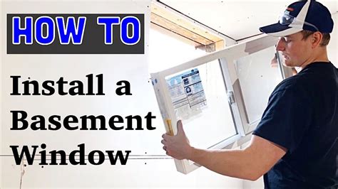 Installing an escape window is an excellent way of providing natural light, particularly if the basement is to be used as an casement windows: How to Replace a Basement Window - YouTube