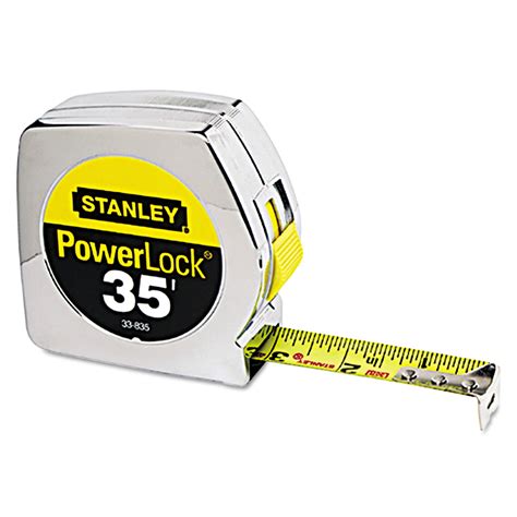 Stanley 35ft Chrome Tape Measure 33 835